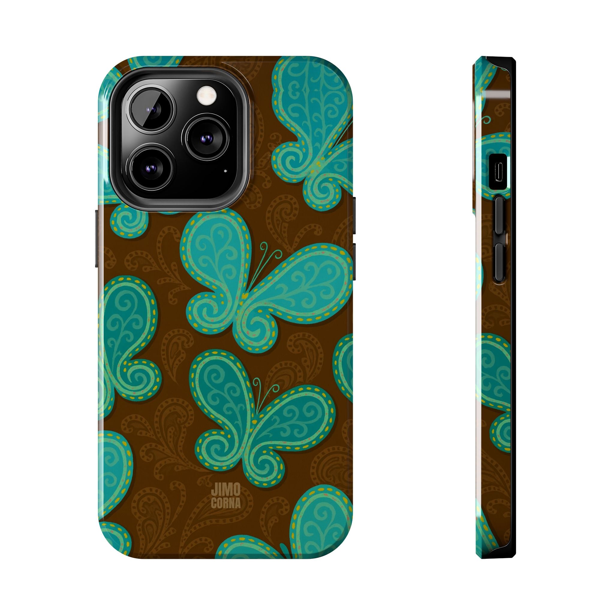 Cocoa Breeze Butterflies iPhone Case
