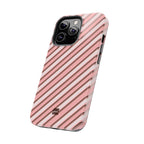 Angelina Stripes | Pink - iPhone Case