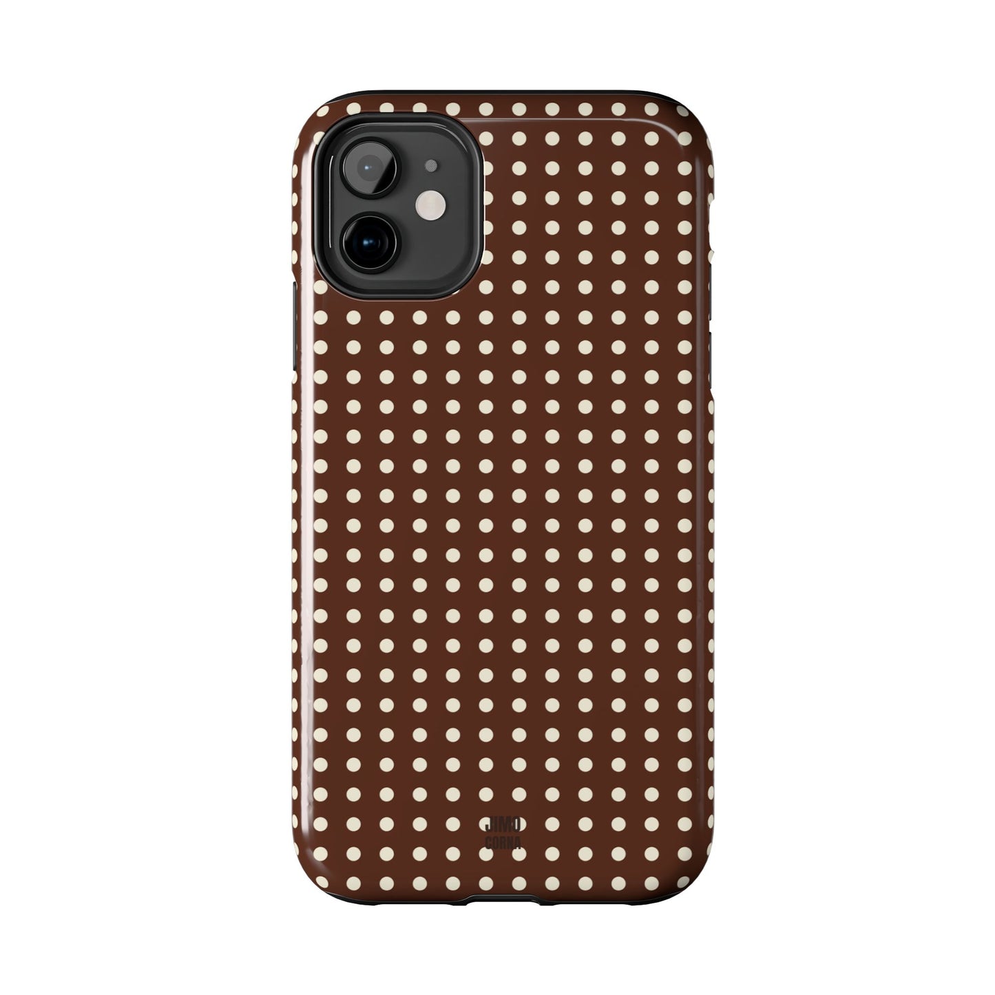 Brown Polka Dot