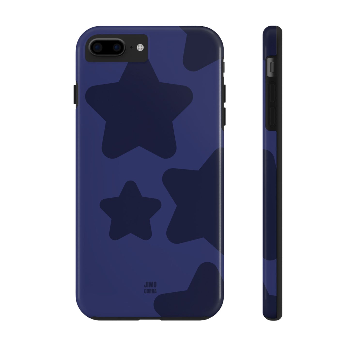 Navy Blue Bold Stars