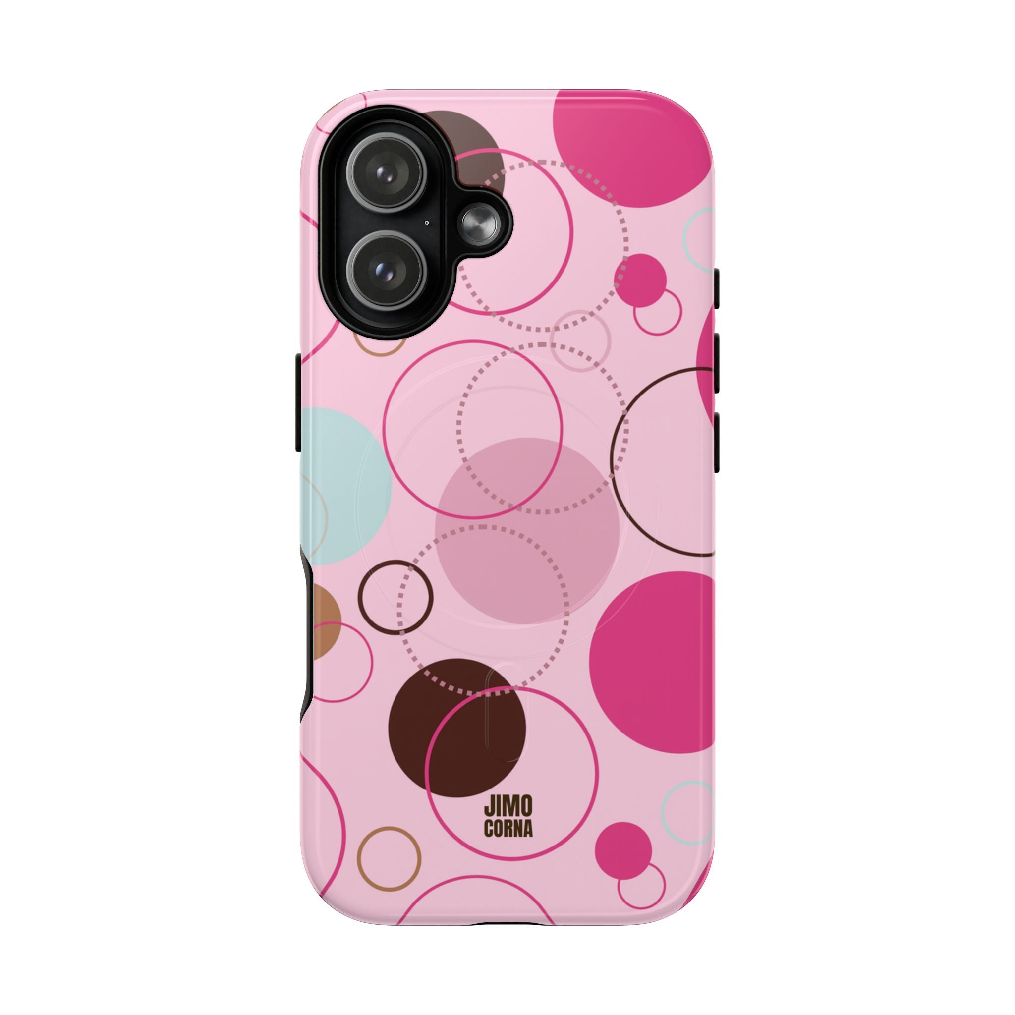 Spiral Pop MagSafe iPhone Case | Pink