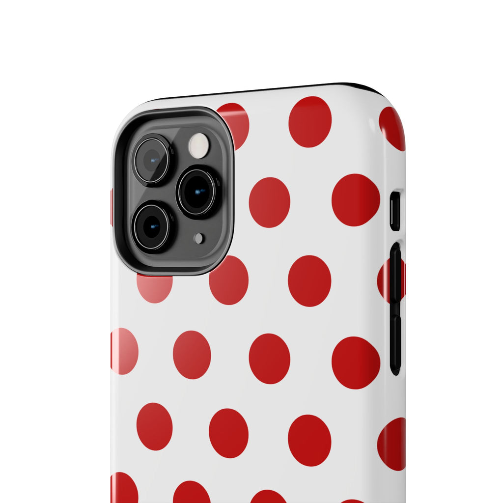 Big Polka Dot | White and Red