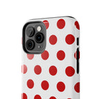 Big Polka Dot | White and Red