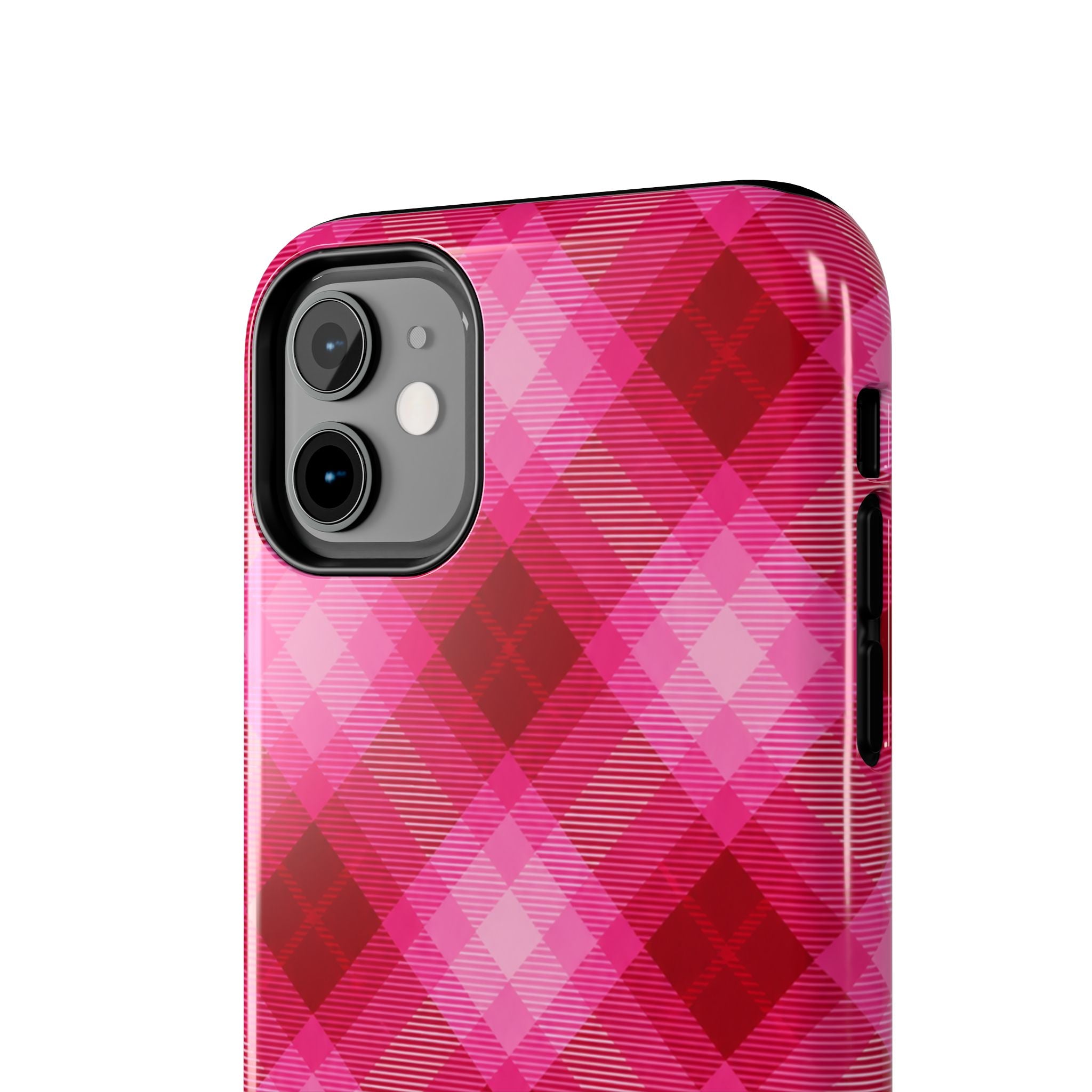 Pink Picnic Plaid iPhone Case
