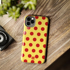 Big Polka Dot | Yellow and Red