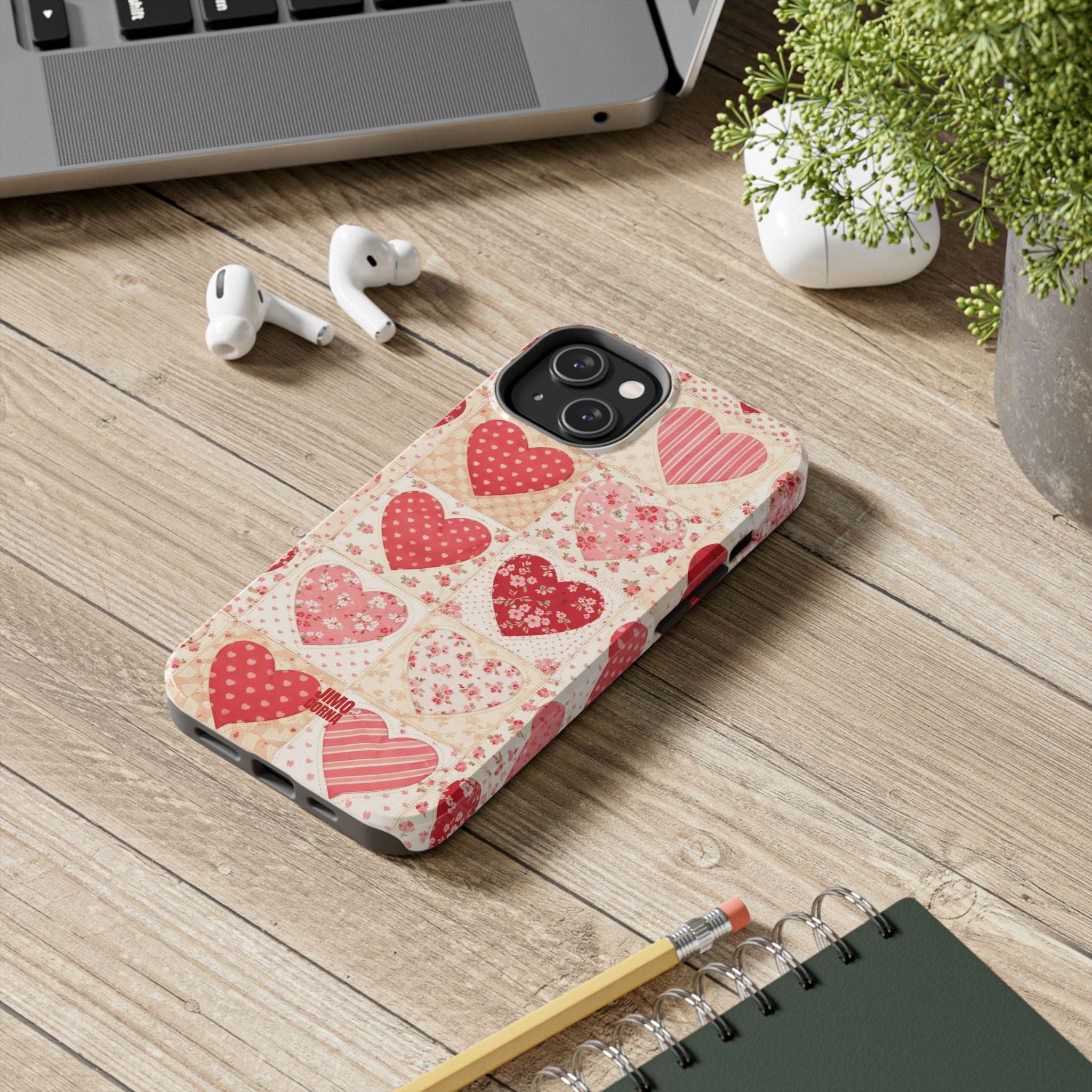 Sweetheart Patchwork iPhone Case