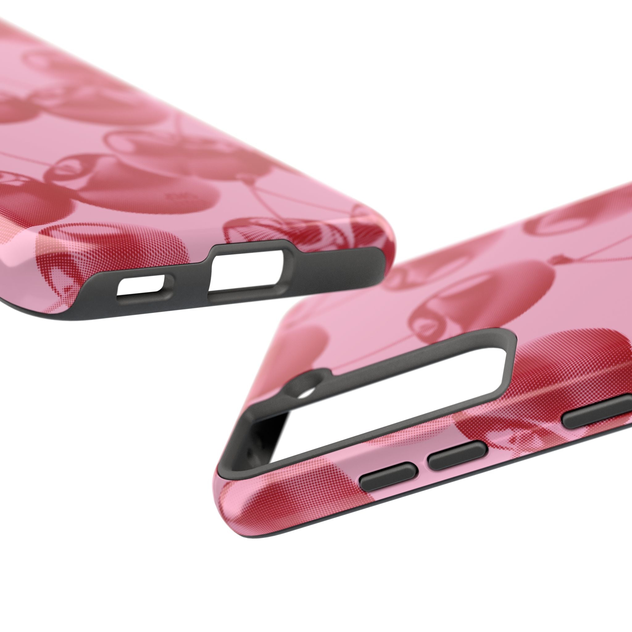 Pink Retro Cherries