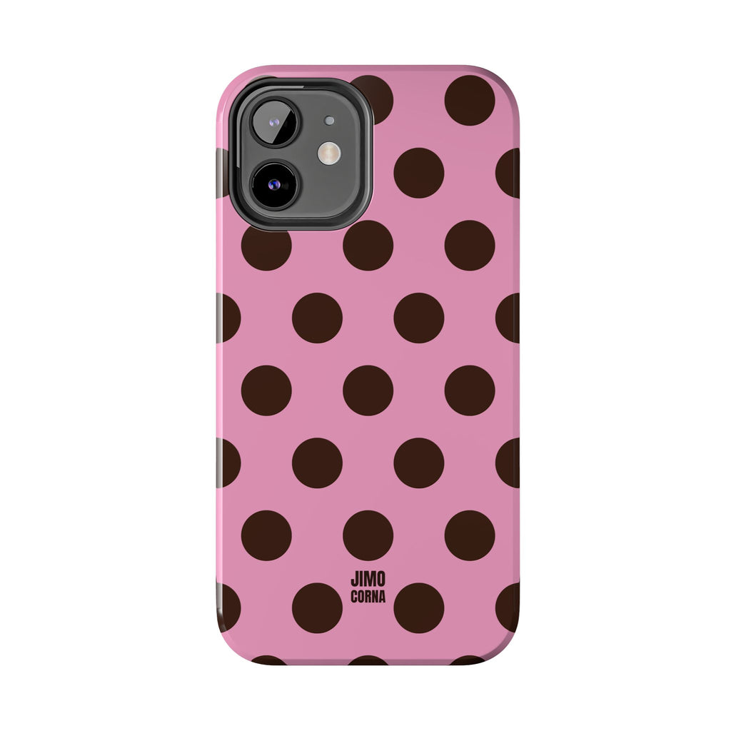 Big Polka Dot | Pink and Black