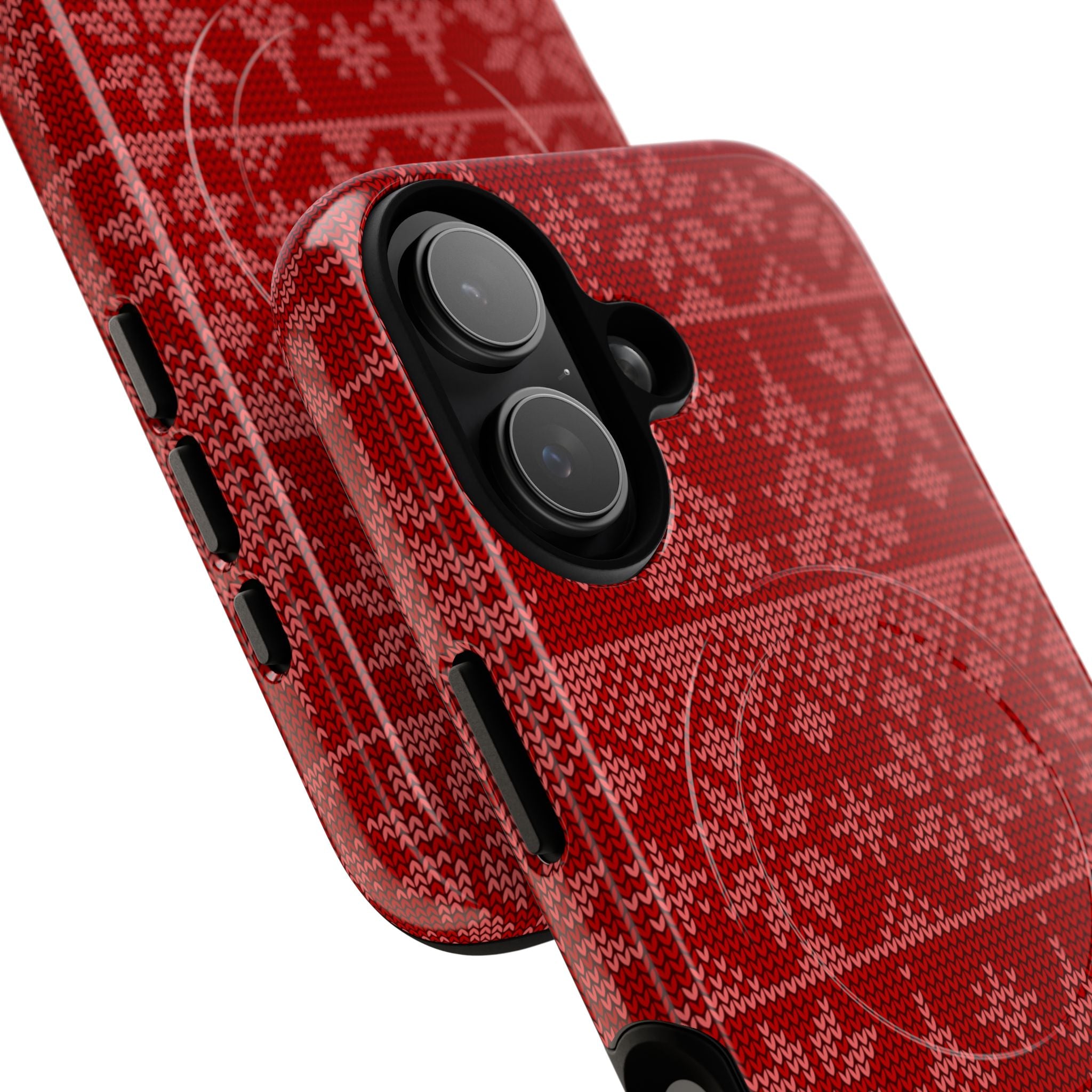 Holiday Knit | Red MagSafe iPhone Case