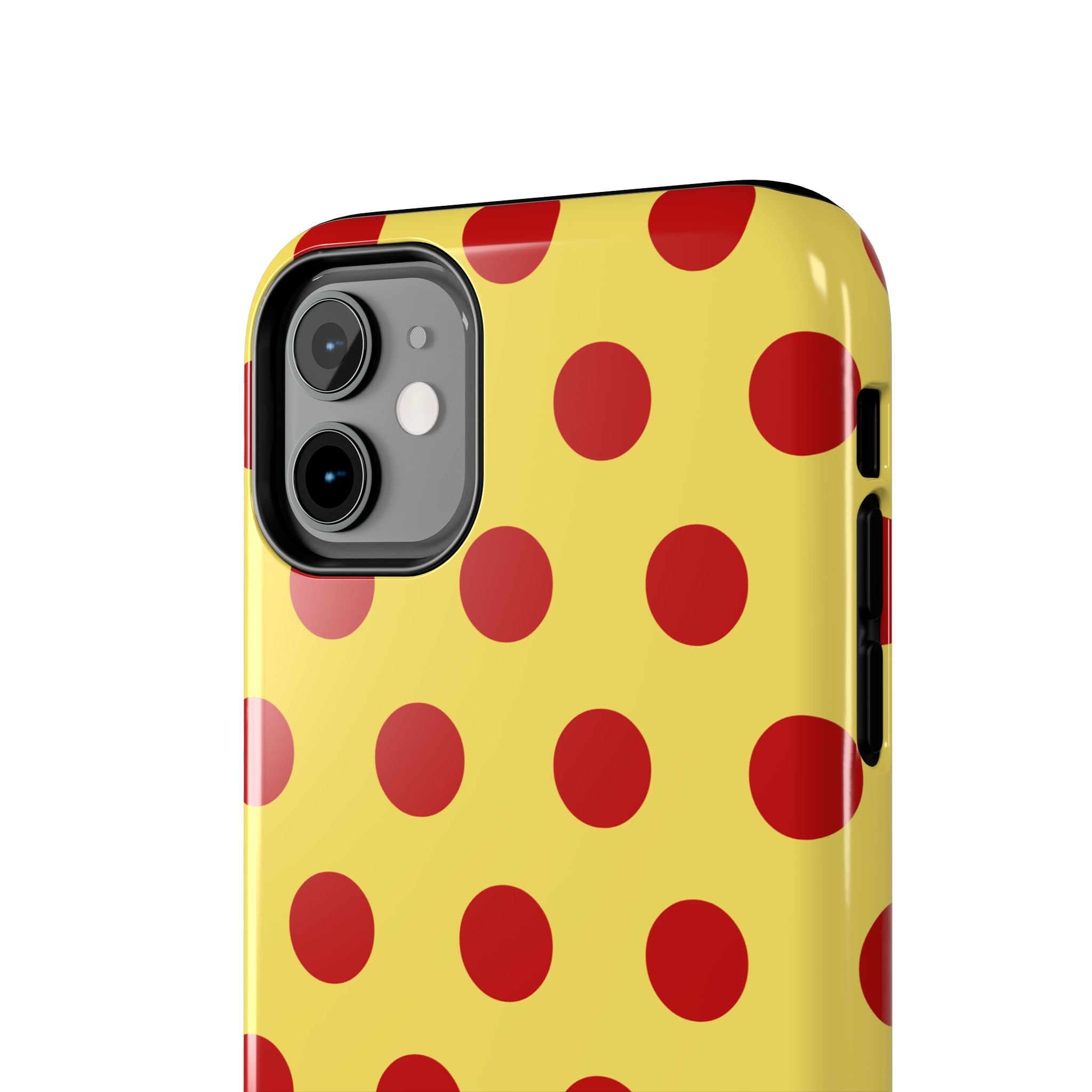 Big Polka Dot | Yellow and Red