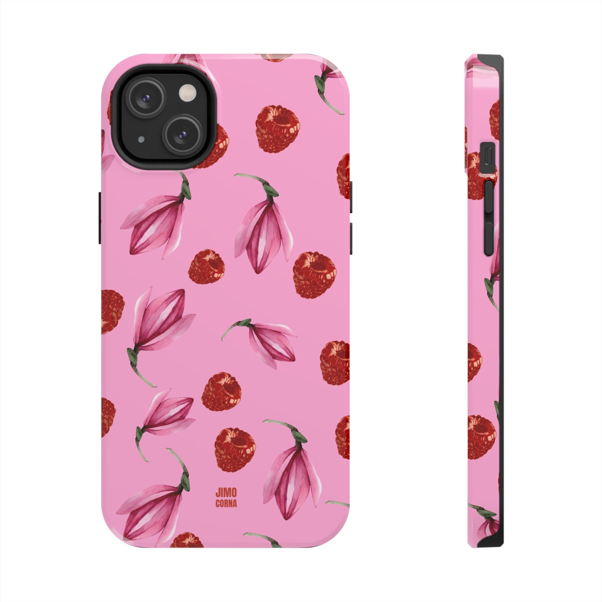 Raspberries and Flowers