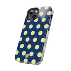 Big Polka Dot | Blue and Cream