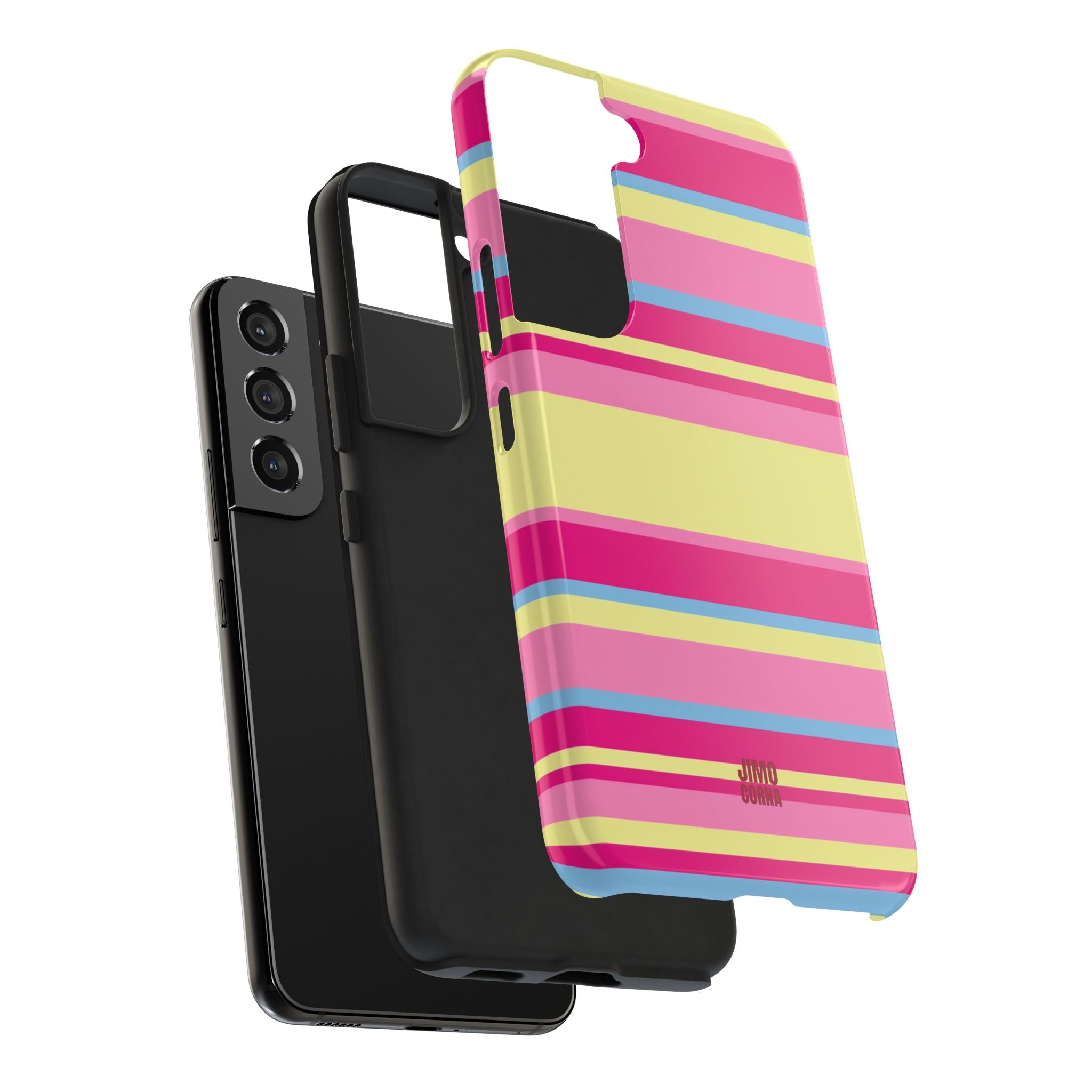 Lemonberry Stripe Samsung Galaxy Case