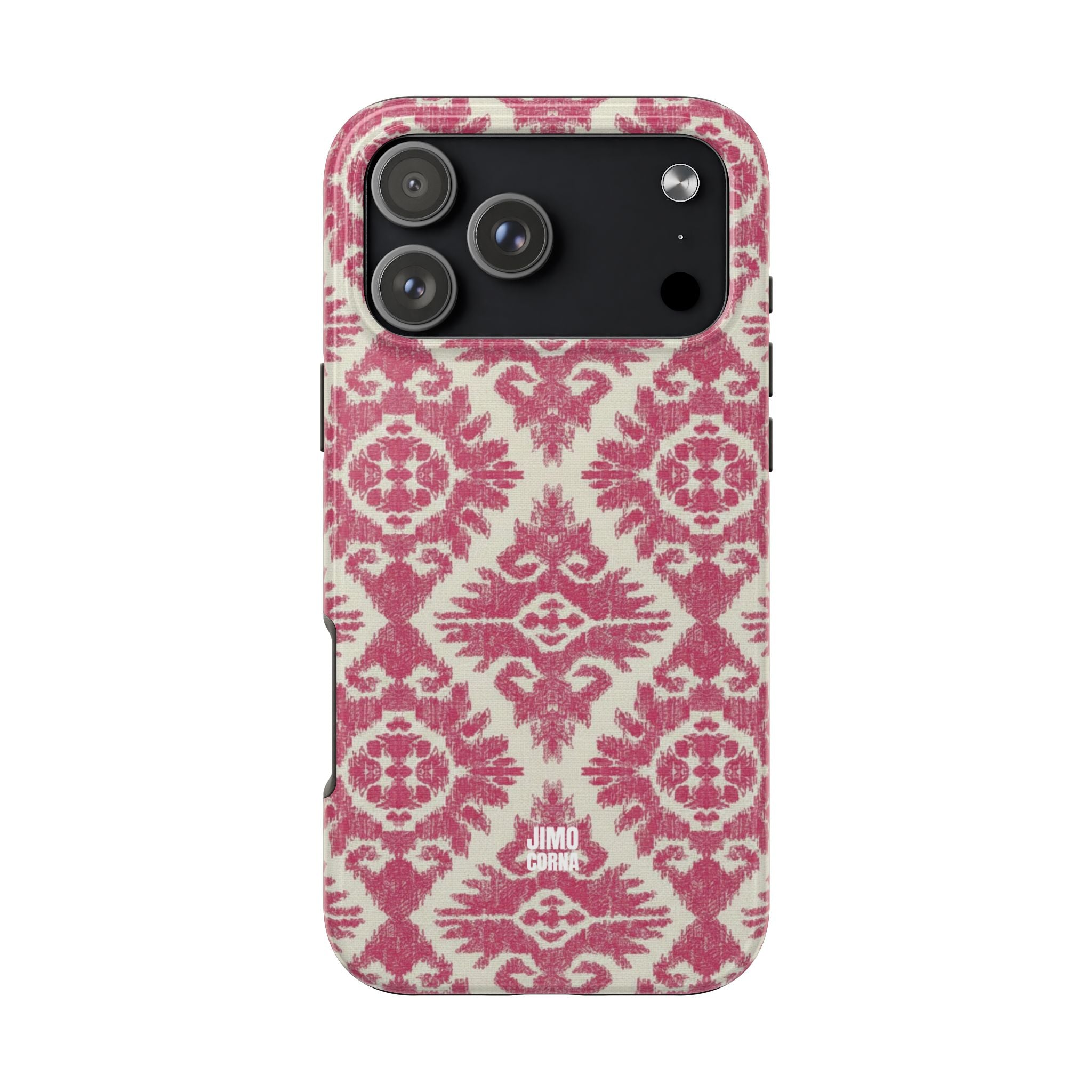 Damask iPhone Case | Pink