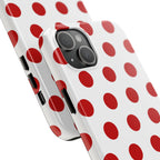Big Polka Dot | White and Red
