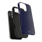 Navy Blue Soft Striped