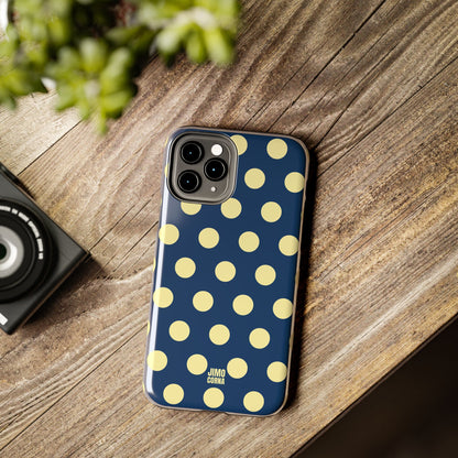 Big Polka Dot | Blue and Cream