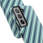 Angelina Stripes | Blue - iPhone Case