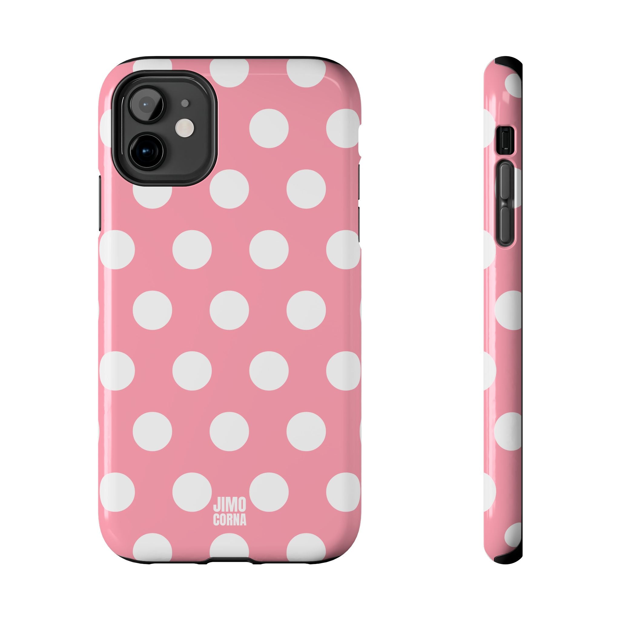 Big Polka Dot | Pink and White