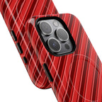 Angelina Stripes | Cherry - MagSafe iPhone Case