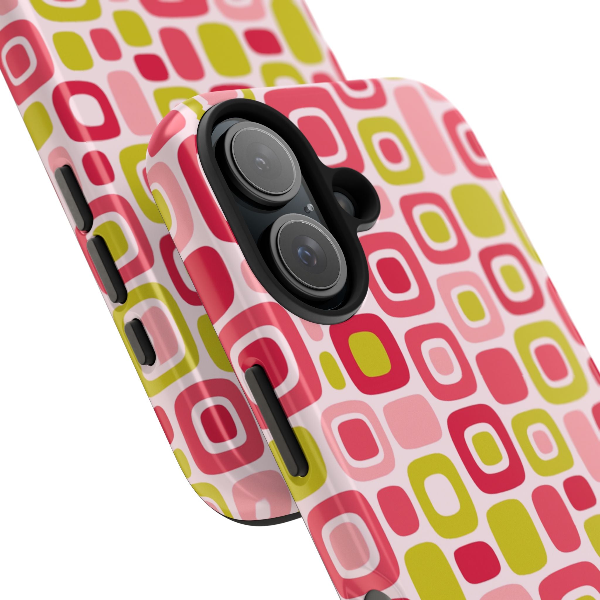 Bubble Pop Geometry iPhone Case