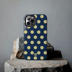 Big Polka Dot | Blue and Cream
