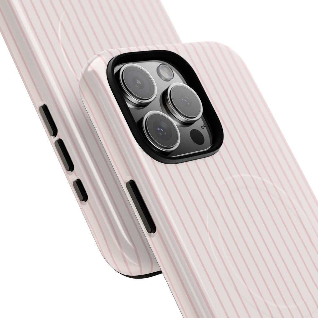 Baby Pink Soft Stripes