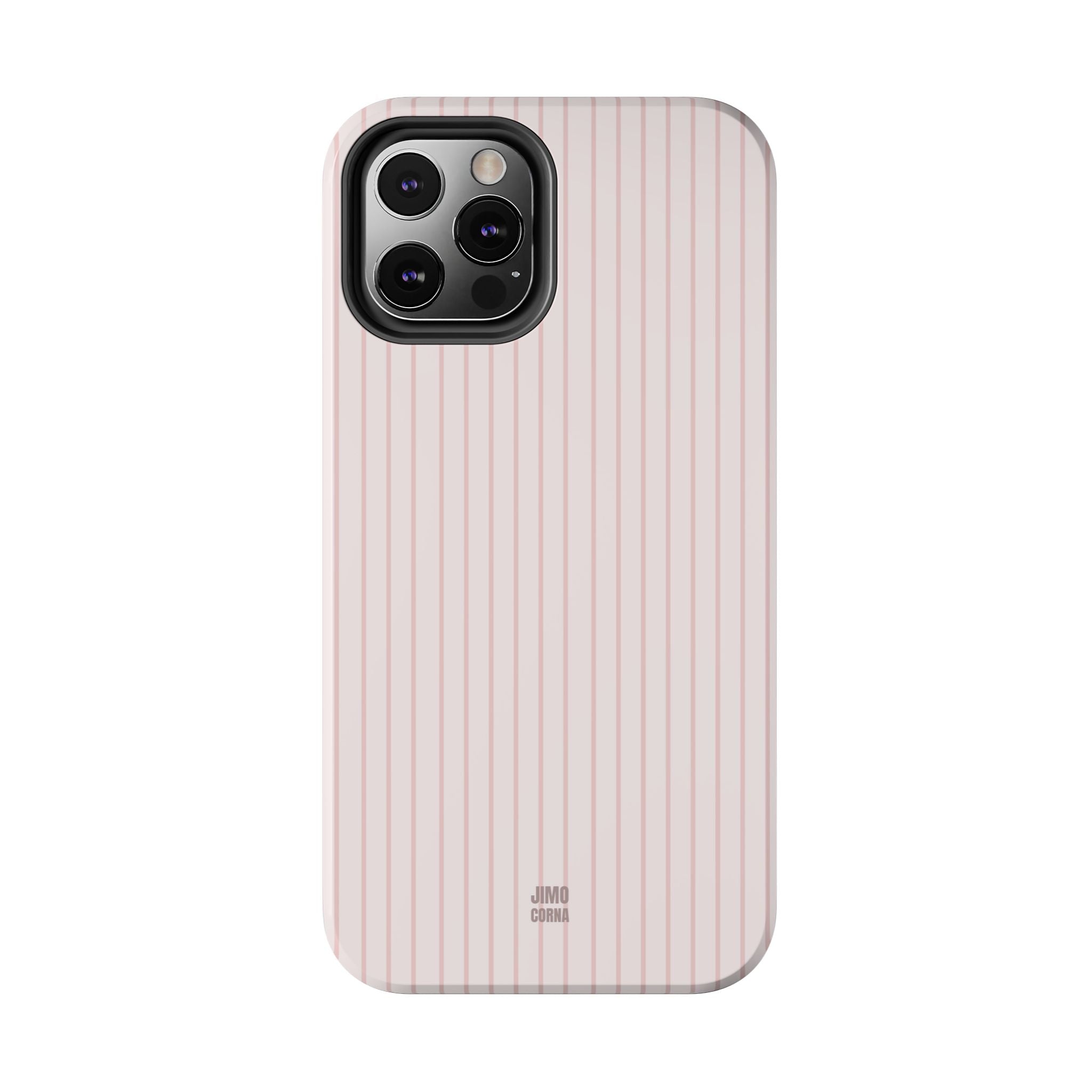 Baby Pink Soft Stripes