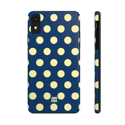 Big Polka Dot | Blue and Cream