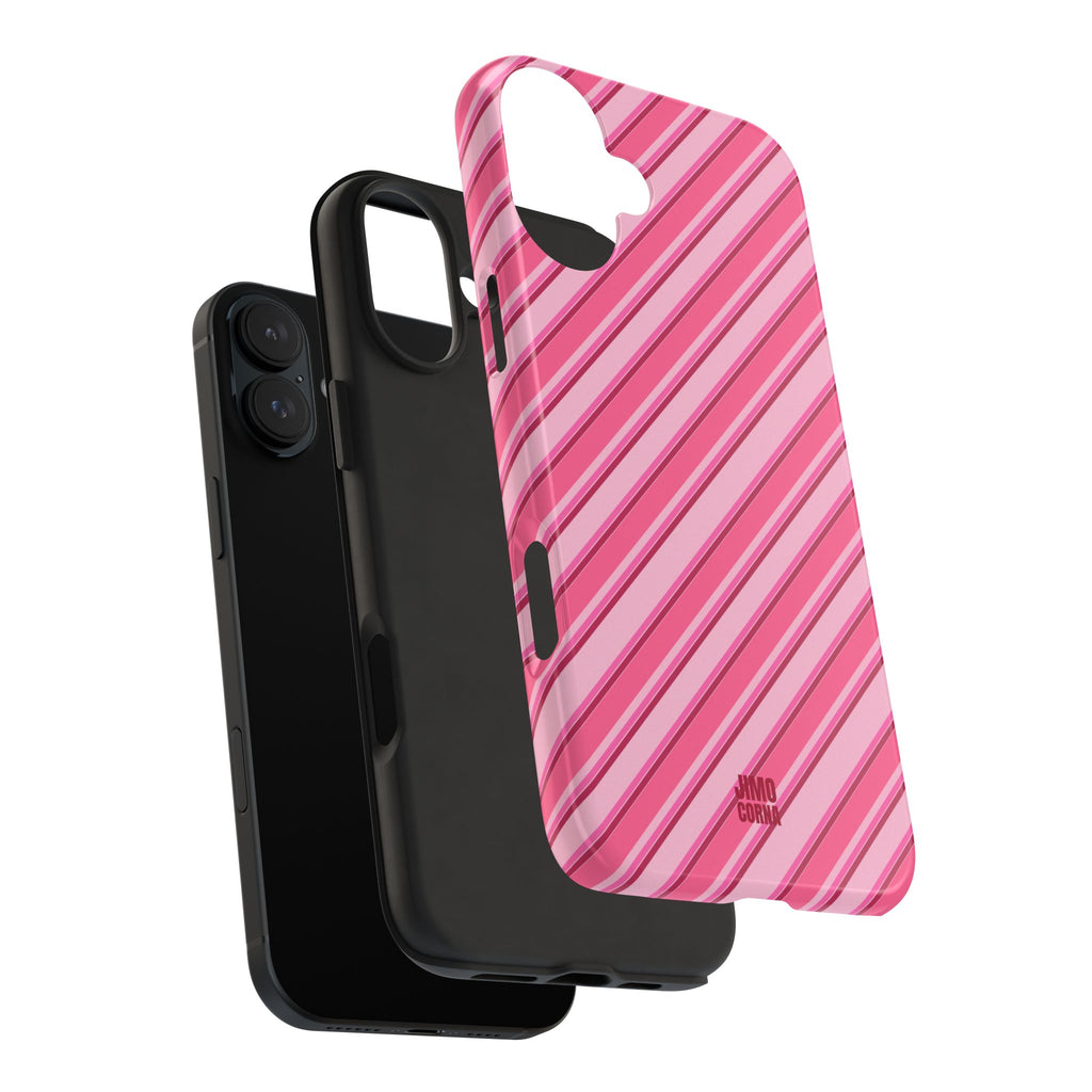 Angelina Stripes | Hot Pink - iPhone Case