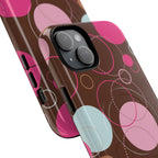 Spiral Pop MagSafe iPhone Case | Brown