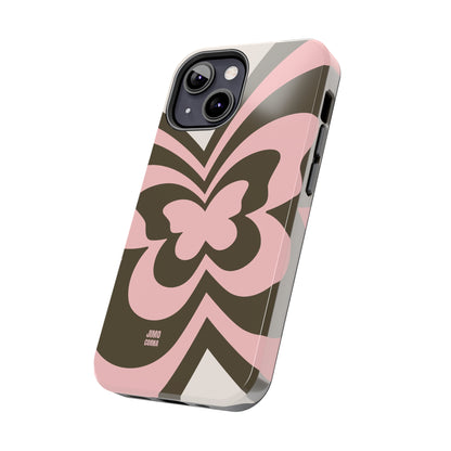 Pink Retro Butterfly