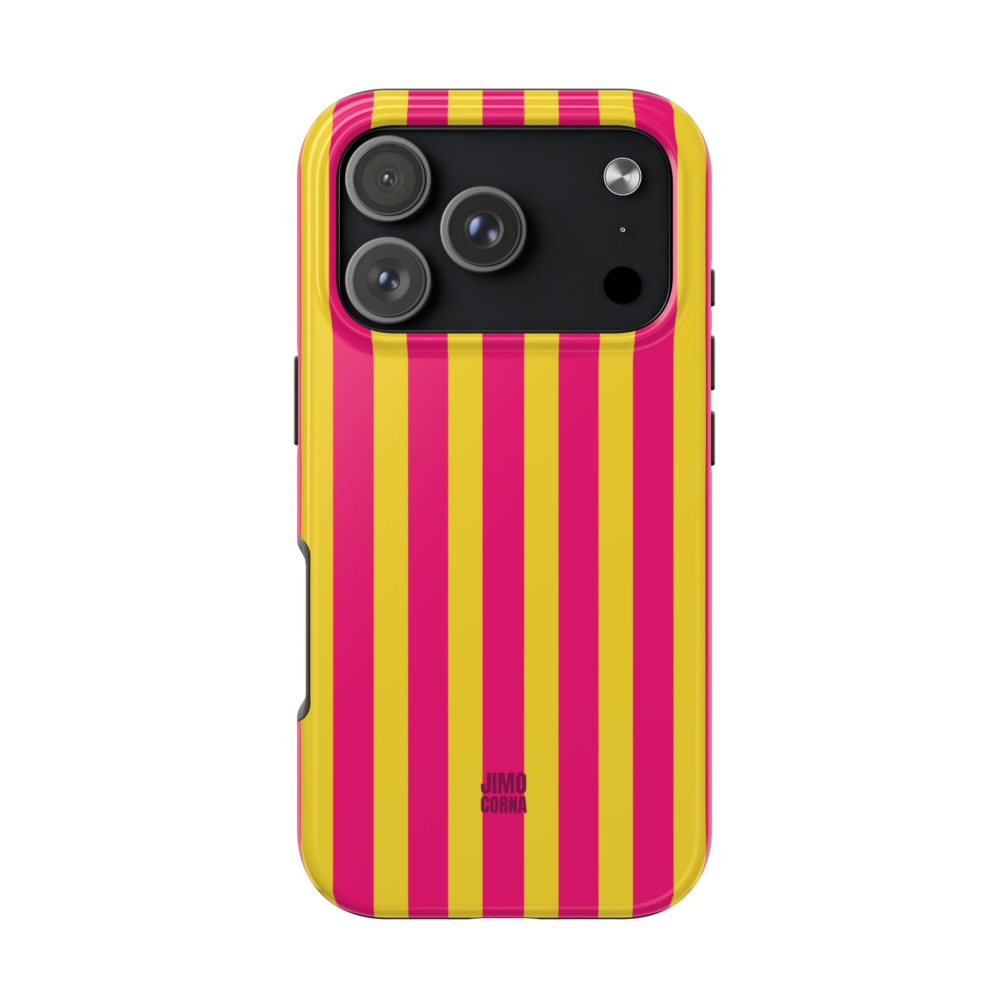 Pink and Yellow Bold Stripes