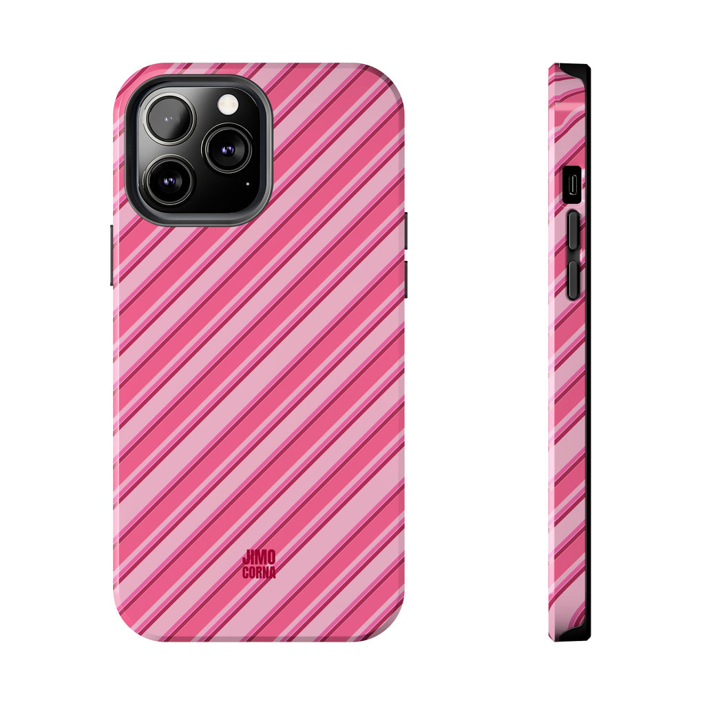 Angelina Stripes | Hot Pink - iPhone Case
