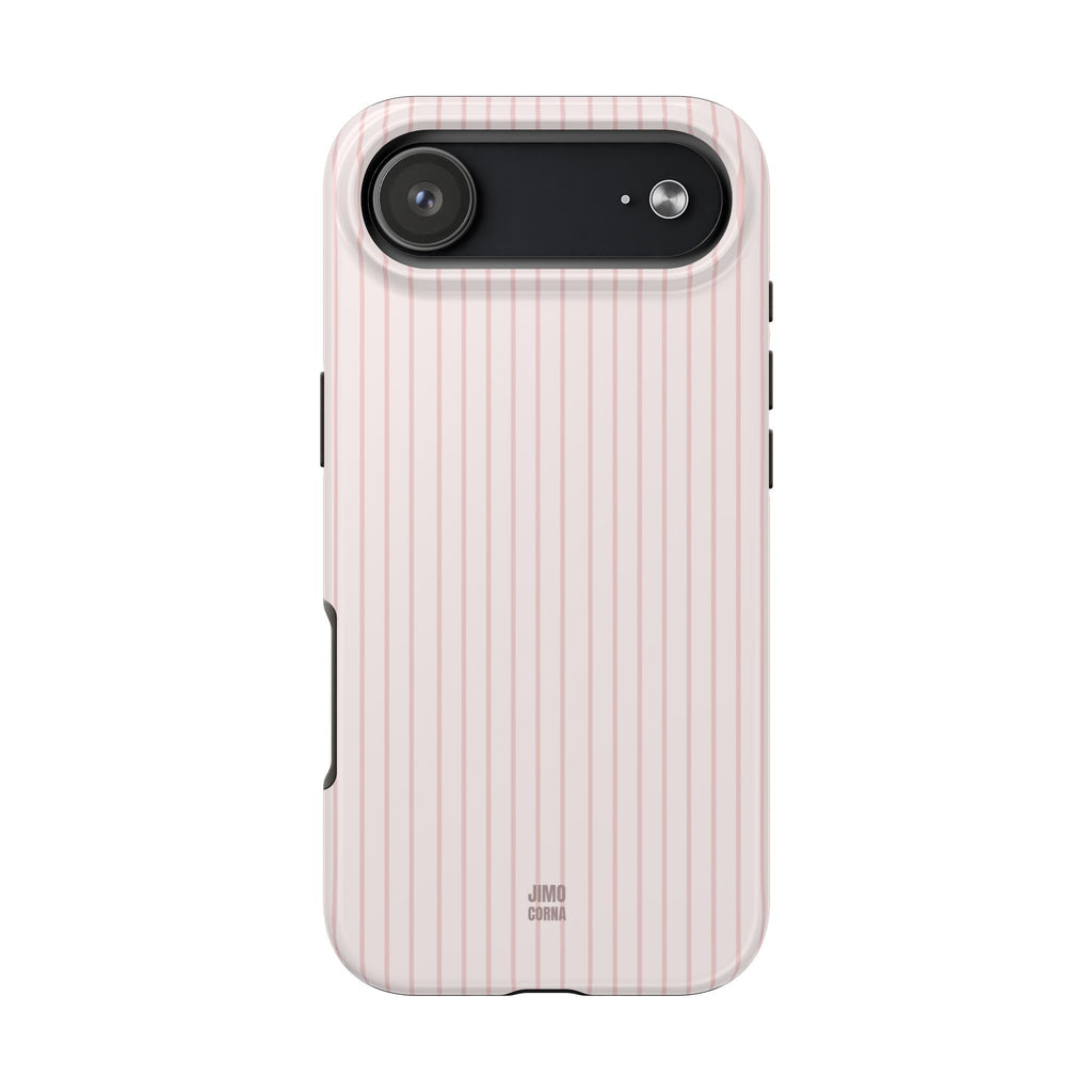 Baby Pink Soft Stripes