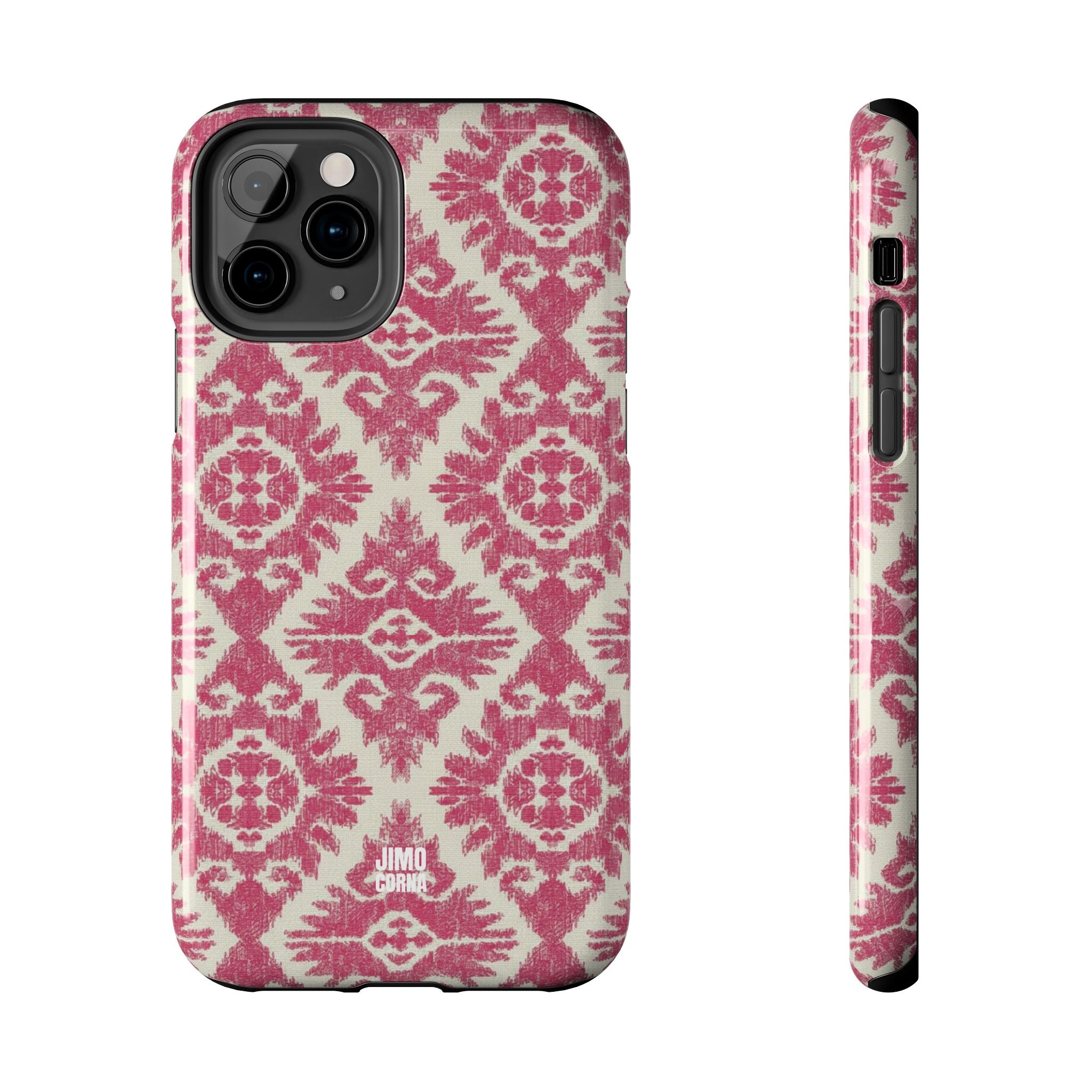 Damask iPhone Case | Pink