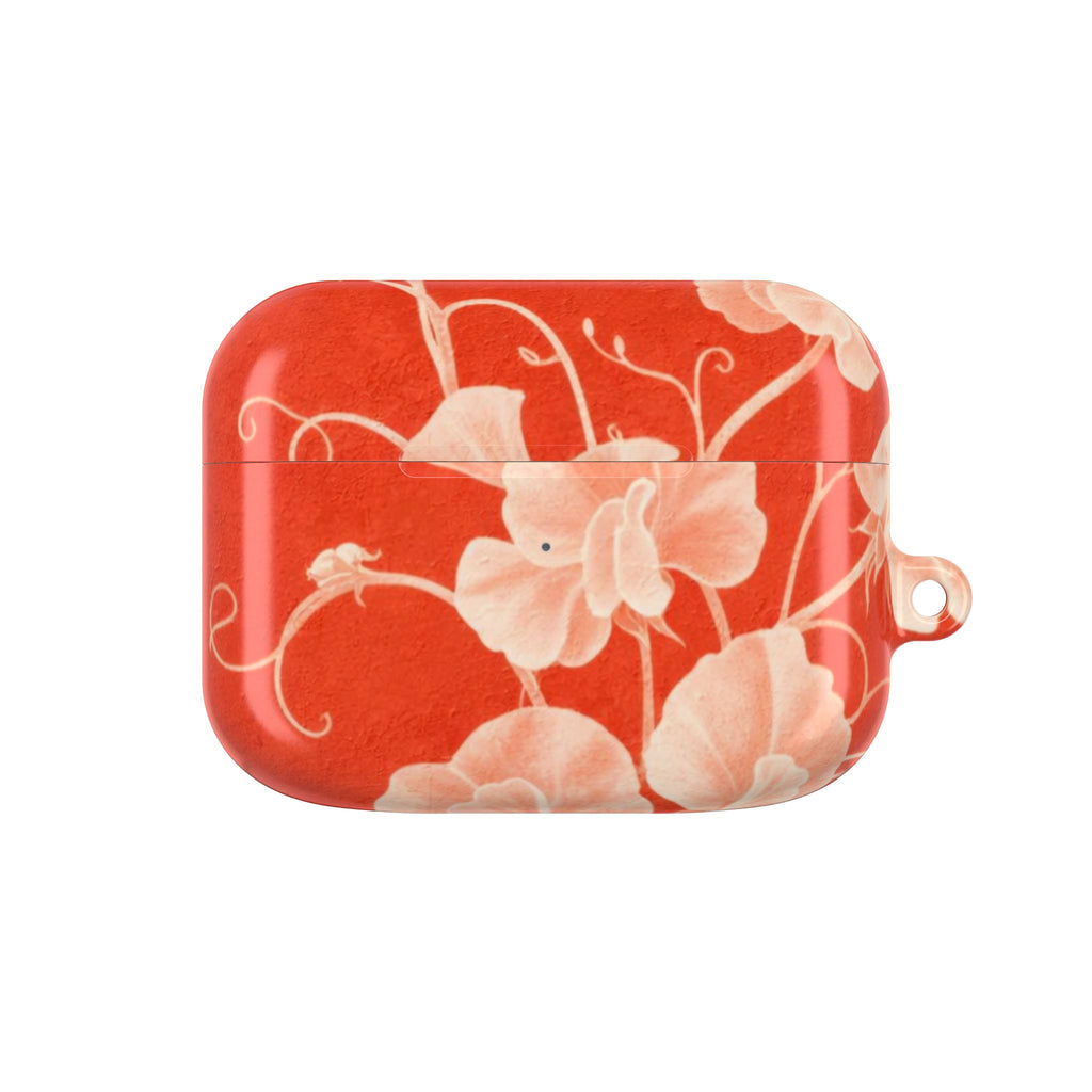 Red Flora AirPods Case