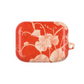 Red Flora AirPods Case