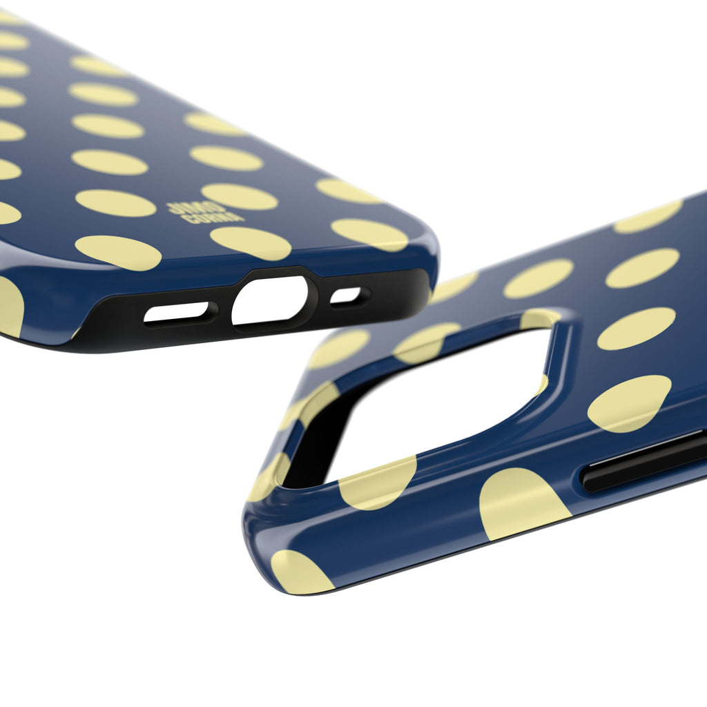Big Polka Dot | Blue and Cream