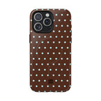 Polka Dot | Brown and Blue