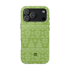 Holiday Knit | Green iPhone Case