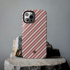 Angelina Stripes | Pink - iPhone Case