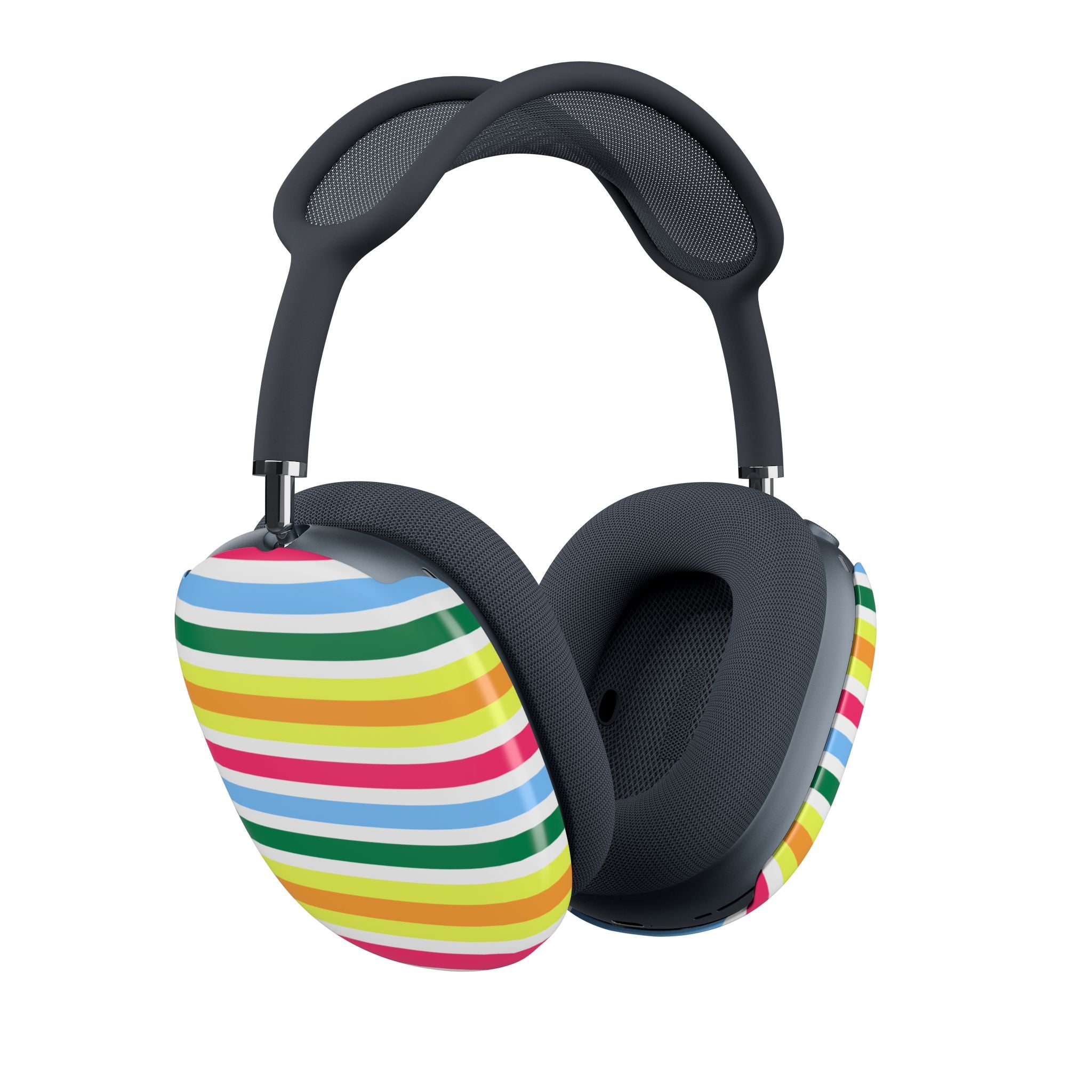 Rainbow Sorbet Stripe AirPods Max Covers