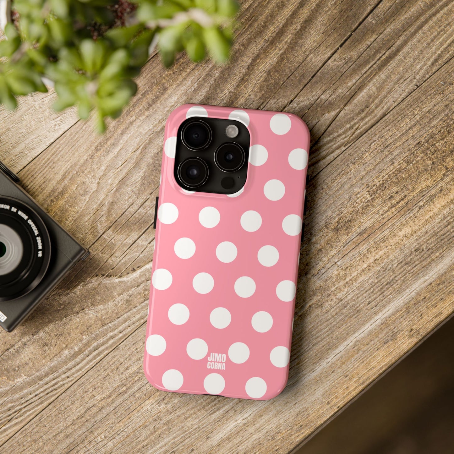 Big Polka Dot | Pink and White