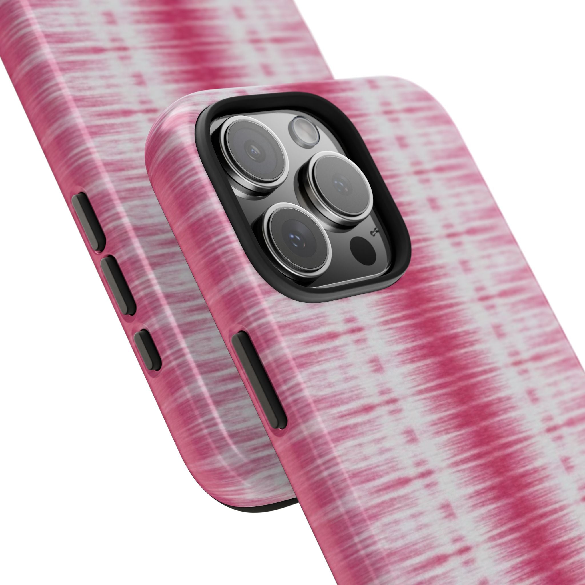 Pink Woven Texture iPhone Case