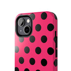 Big Polka Dot | Hot Pink and Black