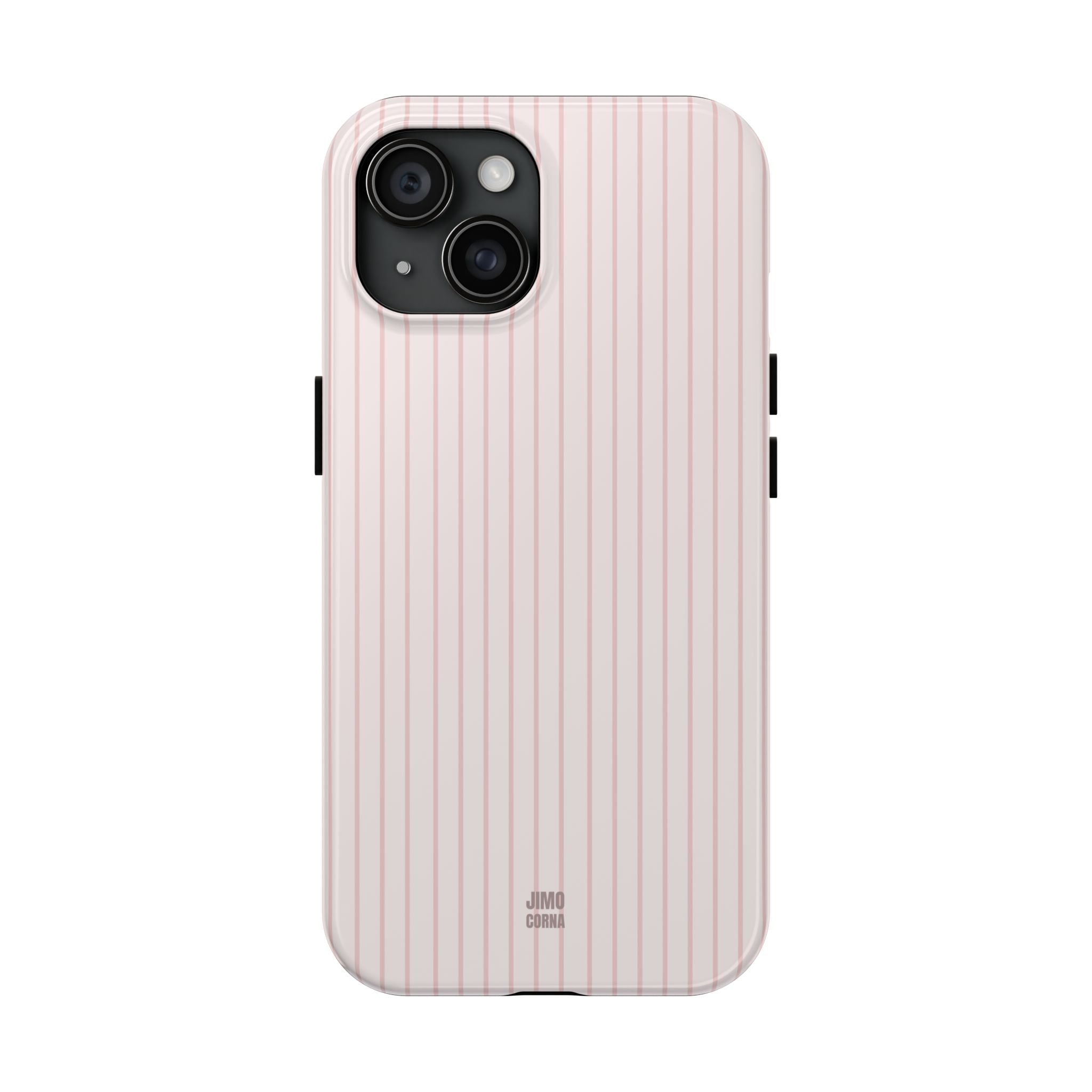 Baby Pink Soft Stripes