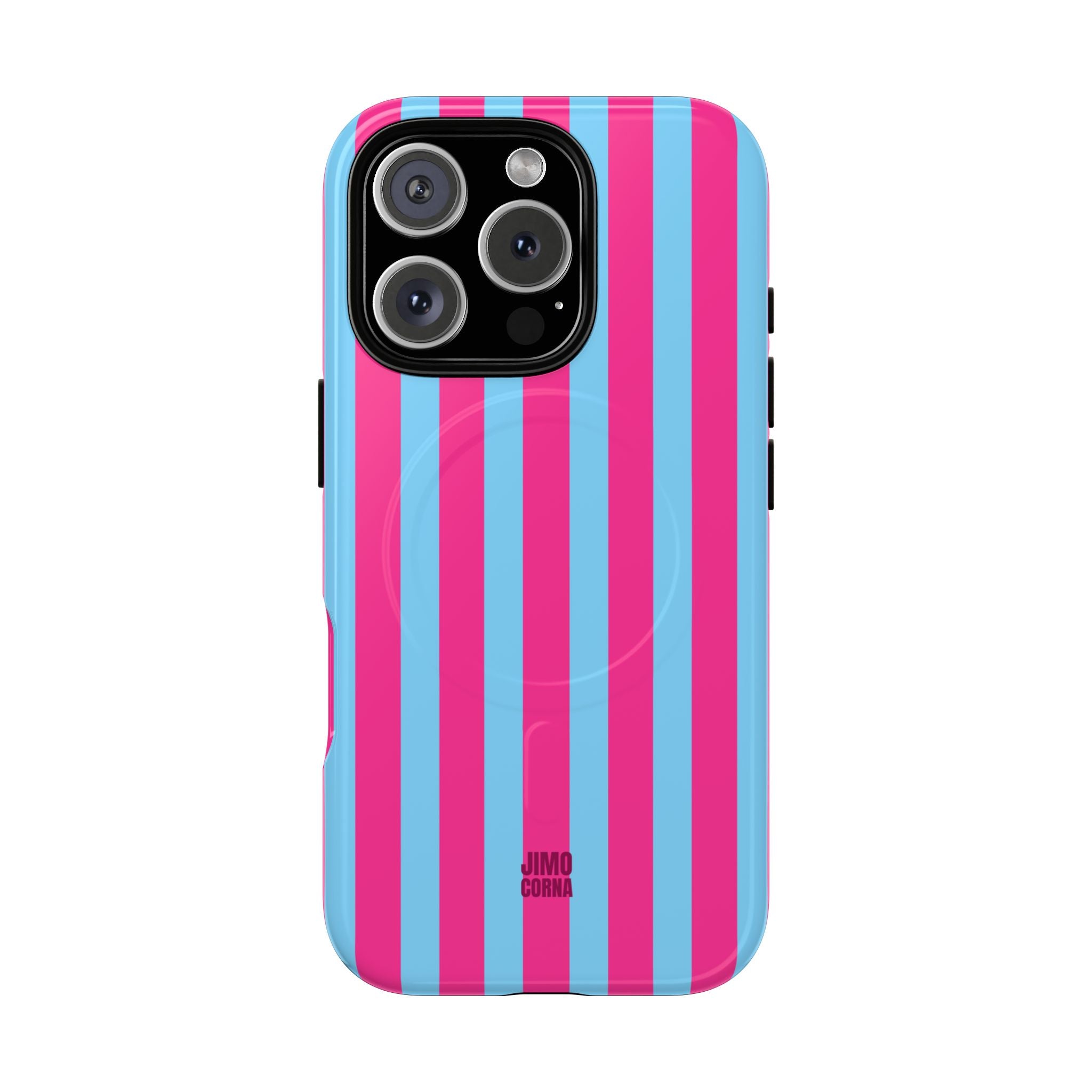 Bold Stripes MagSafe iPhone Case | Cotton Candy