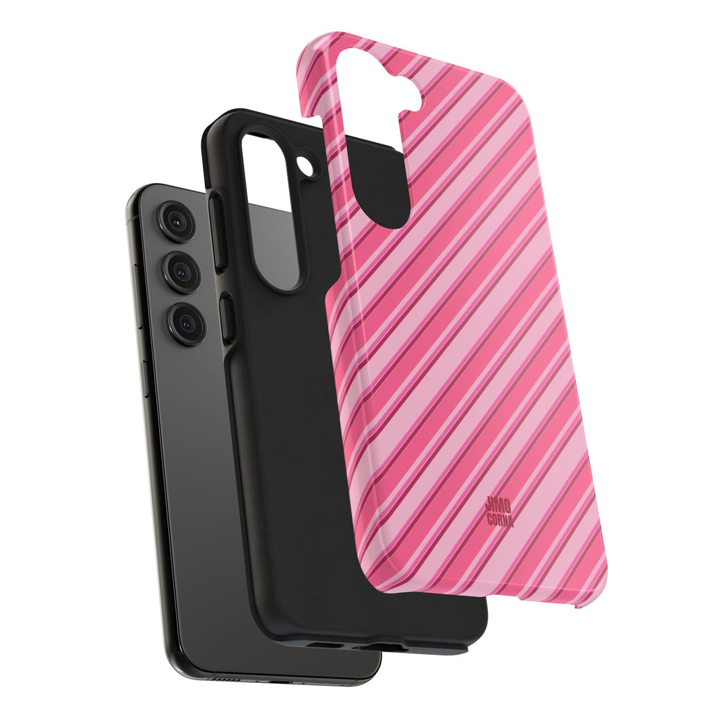 Angelina Stripes | Hot Pink - iPhone Case