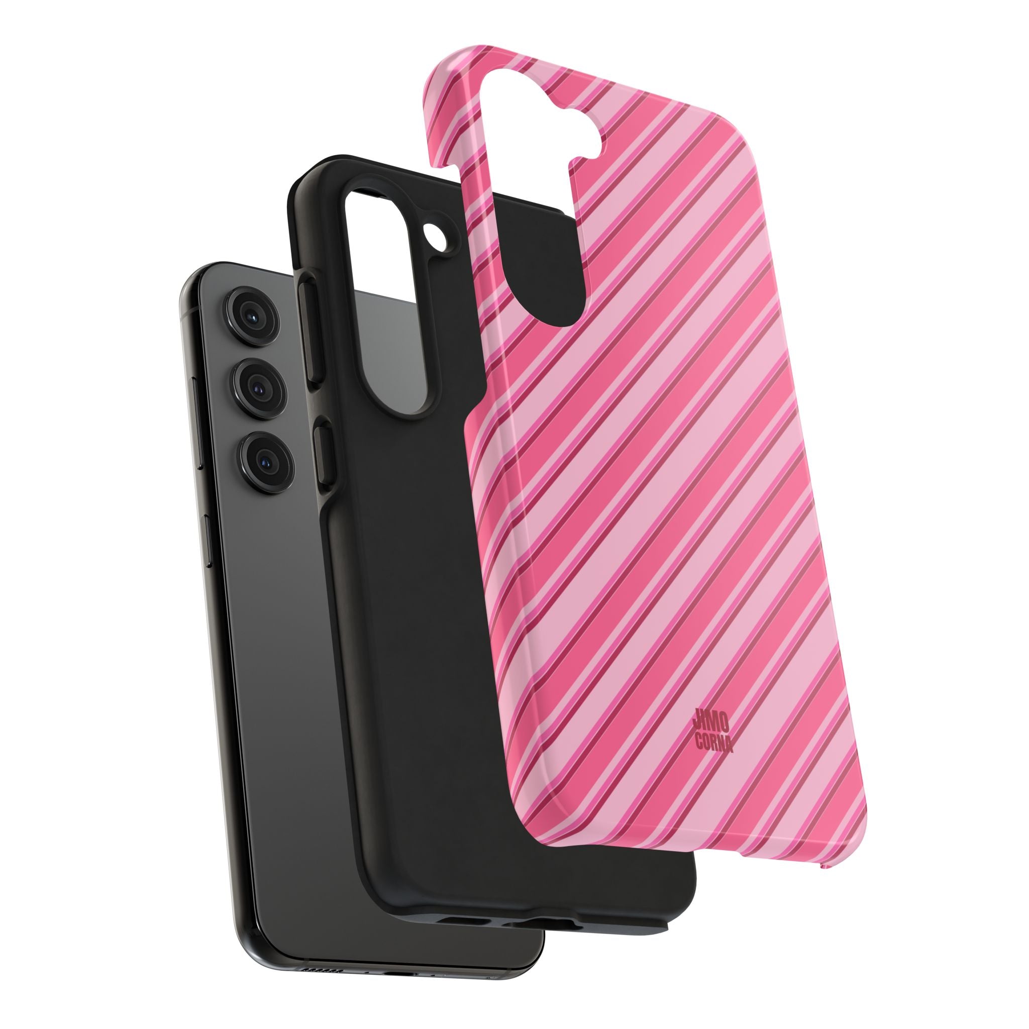 Angelina Stripes | Hot Pink - iPhone Case